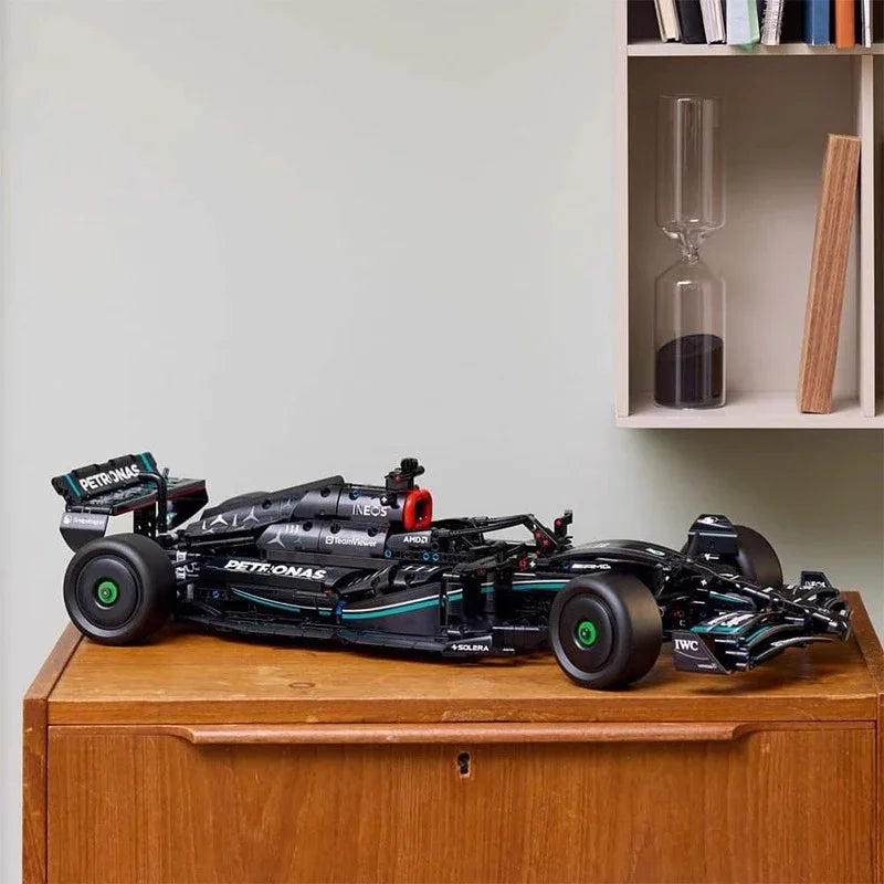 Coche de Carreras Técnico Tipo F1 | Juego de Construcción 1642 Piezas